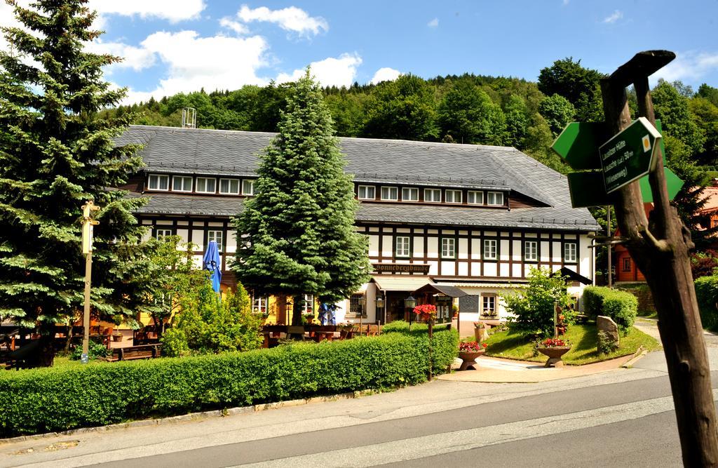 Wanderhotel Sonnebergbaude Waltersdorf  Eksteriør bilde