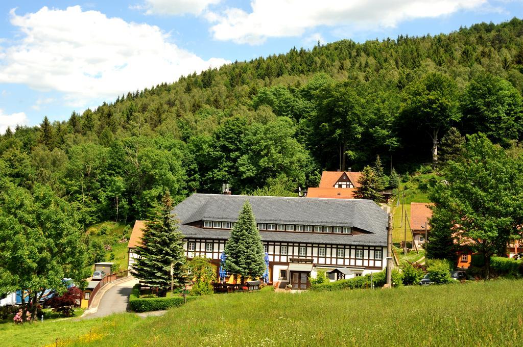 Wanderhotel Sonnebergbaude Waltersdorf  Eksteriør bilde