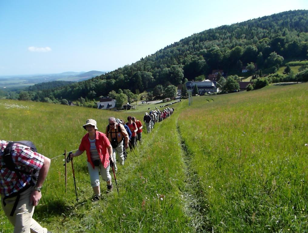 Wanderhotel Sonnebergbaude Waltersdorf  Eksteriør bilde
